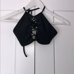 La Vie en Rose halter swim top